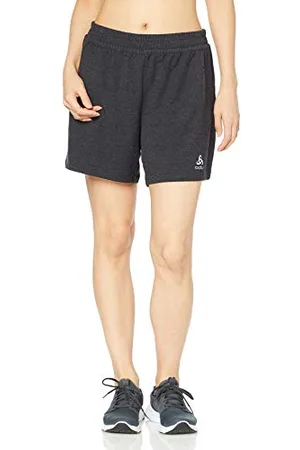 Odlo Shorts Millennium Element Shorts Femme Black Mélange FR: S (Taille Fabricant: S)
