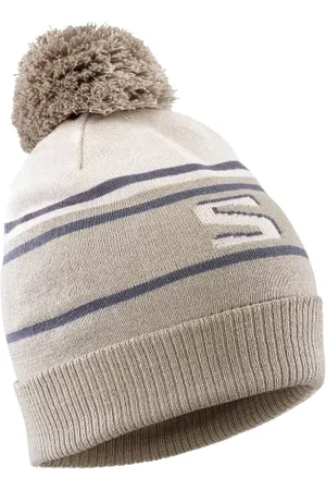 Salomon Heritage Bonnet Unisexe, Idéal pour le Ski, le Snowboard, la Randonnée et Course à Pied, Roasted Cashew