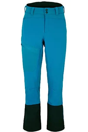 Ziener Narak Pantalon Softshell Hybride | Ski de randonnée Coupe-Vent, élastique, Fonctionnel Homme, , 52