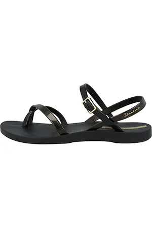 Ipanema Femme Fashion Sand VIII FEM Sandal, Black/Gold Black, 35.5 EU