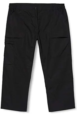 Regatta Pantalon Femme déperlant avec Poches Multiples New Action - Long Trousers Femme Black FR: 3XL (Taille Fabricant: 22)