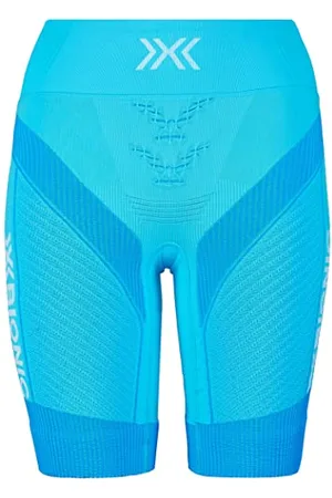 X Bionic 4.0 Run Women Shorts Femme, Effektor Tuqoise/Arctic White, FR : XL (Taille Fabricant : XL)