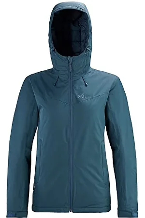 Millet Fitz Roy Insulated Jacket - Veste Imperméable pour Femme - Randonnée, Trekking, Urbain - Rouge