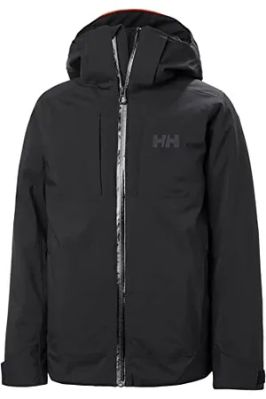 Helly Hansen Jr Alpha Jacket Junior Unisex, Black, 14
