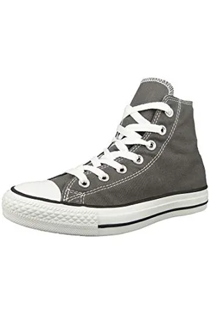 Converse Mixte Grey Sneakers Basses, Anthracite, 44.5 EU