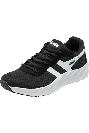 Gola Homme Draken Road Running Shoe, Black/White, 43 EU