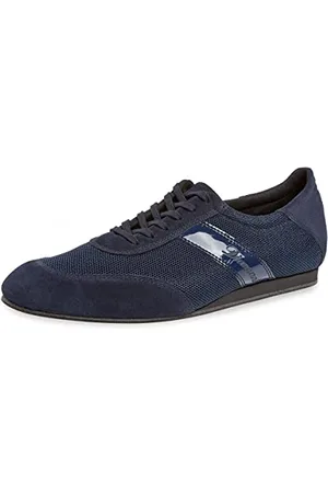 Diamant Diamant Hommes Baskets de Danse 192-425-582-V - Cuir Velours/Mesh - Talon compensé de 1,5 cm - VarioSpin Sohle - Taille: UK 9