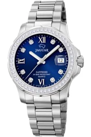 Jaguar J892/3 Montre pour Femme avec boîtier de 34,5 mm et Bracelet en Acier