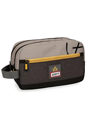 Adept Truck Trousse de toilette deux compartiments adaptable Multicolore 26x16x12 cms Polyester 0