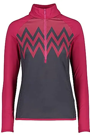 CMP Maglia Stretch in Pile Softech Polaire Femme, Rouge, XL