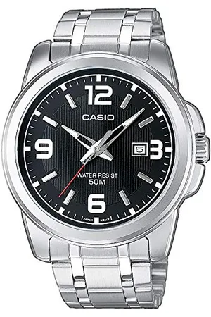 Casio Hommes Analogique Quartz Montre avec Bracelet en Acier Inoxydable