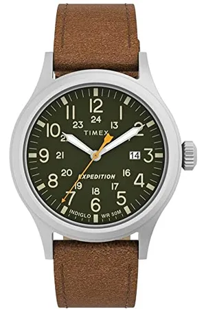 Timex Expedition Scout Montre pour Homme avec Bracelet en Cuir 40 mm TW4B23000