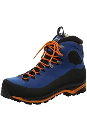 Aku Homme Superalp V-Light GTX Bottes de randonnée, Bleu-Orange, 39 EU