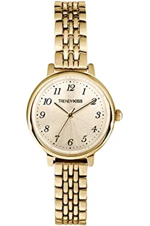 Trendy Kiss Femme Analogique Quartz Montre avec Bracelet en Métal TM10166-02