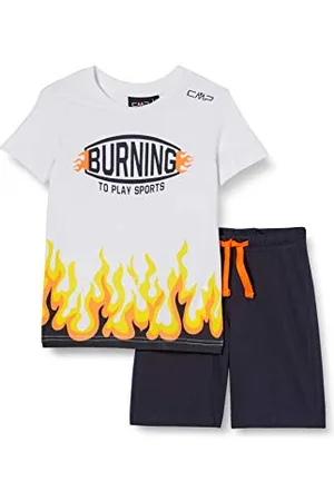 CMP Sportset 30d8258 Kit de Sport Fille, Bianco, 104