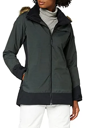 Burton Lelah Jacket Veste de Snowboard Femme True Black Heather FR: XXS (Taille Fabricant: XXS)