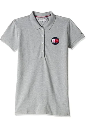 Tommy Hilfiger Essential Polo S/s, Fille, , Taille Unique (Taille Fabricant: 86)