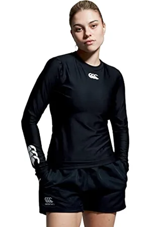 Canterbury Baselayer Thermoreg Haut de Compression Manches Longues Femme FR : S (Taille Fabricant : S)