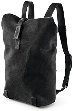 Brooks Brothers Sac à dos Pickwick en canvas avec details en cuir, taille S