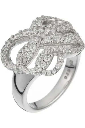 ESPRIT Bague Argent sterling 925 Argent sterling Oxyde de Zirconium