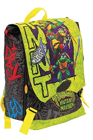 Giochi Preziosi TMNT 23 Sacs à Dos, , dim. 29l x 40 h x 13 p (+9) cm, Sac à Dos Extensible avec Crochets