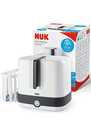 NUK Vario Express Stérilisateur de biberons | Stérilise à la vapeur jusqu