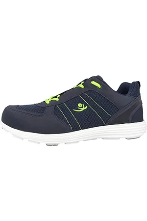 Chung Shi Homme Duxfree Nassau, Baskets, Navy/Lime, 45.5 EU