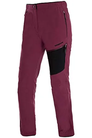 Trangoworld Saro Pantalon Long Femme, Violet/Noir, XS