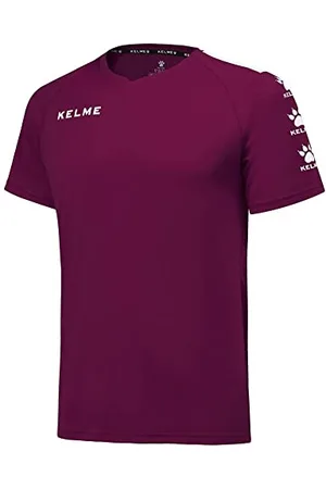 kelme Lince T-Shirt de Football pour Homme, Grenat/Blanc, Taille XL
