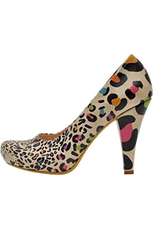 Dogo Vegan en Cuir Mode Talons Hauts pour Femme - Chaussures Confortables Et Élégantes pour Femmes - Fait à la Main - The Hidden Tiger Design - Taille 41