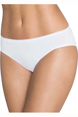 Sloggi 24/7 Cotton Tai, Bikini Femme, (WHITE), 42