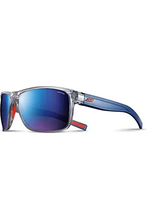 Julbo Lunettes de soleil polarisées RENEGADE Adulte Mixte Gris-Bleu Catégorie 3