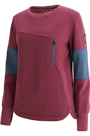 macron Athleisure Scc Jeddah Ligt Strtch Swtshrt Lbrd/Lavio Femme Maillot de survêtement, , S