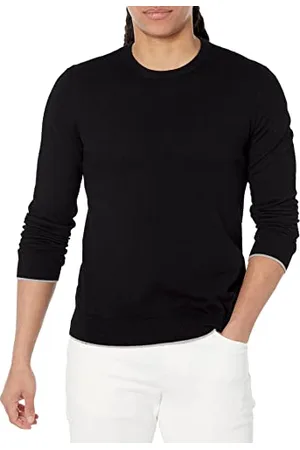Armani Exchange Crew Neck, Front Embroidered Ton sur Ton Logo Sweat-Pullover, , XS Homme