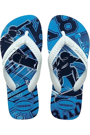 Havaianas Athletic, Tongs Confortables, Légères et Pratiques, Designs Amusants, Lanières Larges et Semelle Antidérapante, Garçon