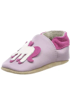 Beck Fille Einhorn Chaussons, Violet, 16 EU