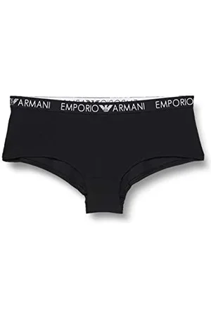 Emporio Armani Bi-Pack Cheeky Pants Iconic Cotton sous-vêtement, , S (Lot de 2) Femme