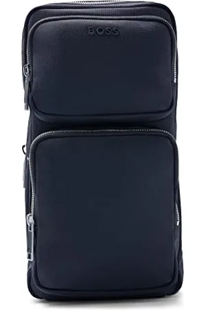 HUGO BOSS Hommes Catch L Monostrap Sac à Dos Mono Bretelle à Logos