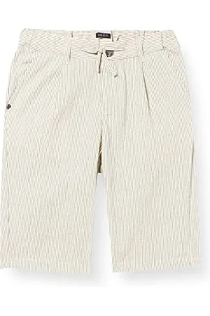 IKKS JUNIOR Short à Rayures Noires Stud tête de Mort XU25093.12 Bermudas, , 14 Ans Garçon
