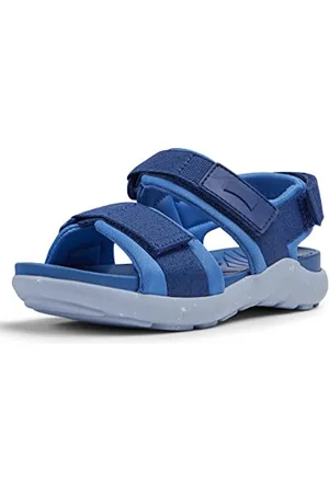 Camper Gar on K800482 Wous Kids Sandales 2 sangles, Bleu, 37 EU