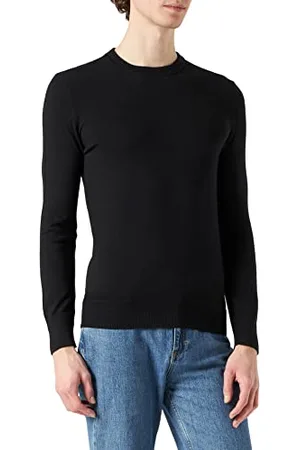 Schott NYC SCHOTT Plbeal1 Pull, (Black Black), Medium (Taille Fabricant:M) Homme