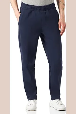 Armani Exchange Side Calf Bandeau with Logo Pantalon de Jogging, Blazer Marine, L Homme