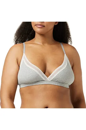 Sloggi GO Ribbed Bralette Bustier, Semi-Transparent, , M Femme