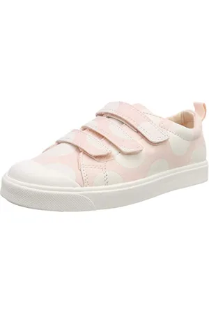 Clarks Garçon City Flarelo K Mocassins, Rose (Pink Combi-), 28 EU
