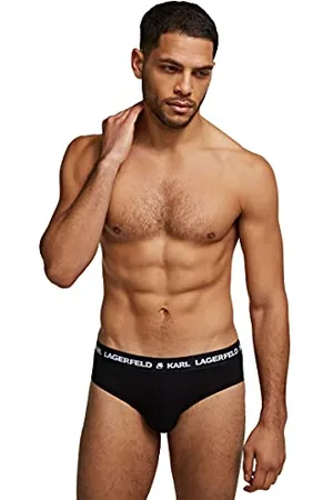 Karl Lagerfeld Homme Logo Briefs Set (Pack Of 3) Slips, , L EU