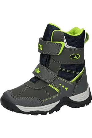LICO Asker V Botte de Neige, Gris Marine Lemon, 25 EU