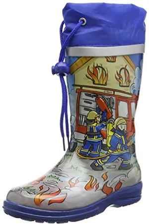 Beck Fire Bottes de Pluie Garçon