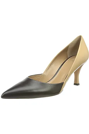 HUGO BOSS Olivia Contrpump70-c Pump Femme - Noir - , 42 EU