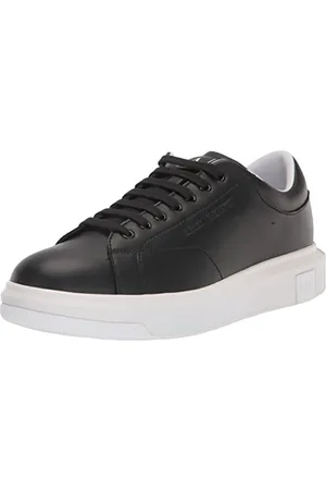Armani Exchange Homme Venice avec Logo en Relief Basket, , 39.5 EU
