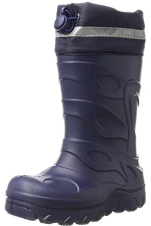 Beck Garçon Basic 843 Bottes de Neige, Bleu, 24 EU
